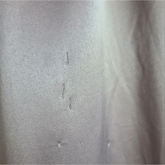 jason wu silky lounge pants metallic tan satin elastic waist size XL - Picture 7 of 7